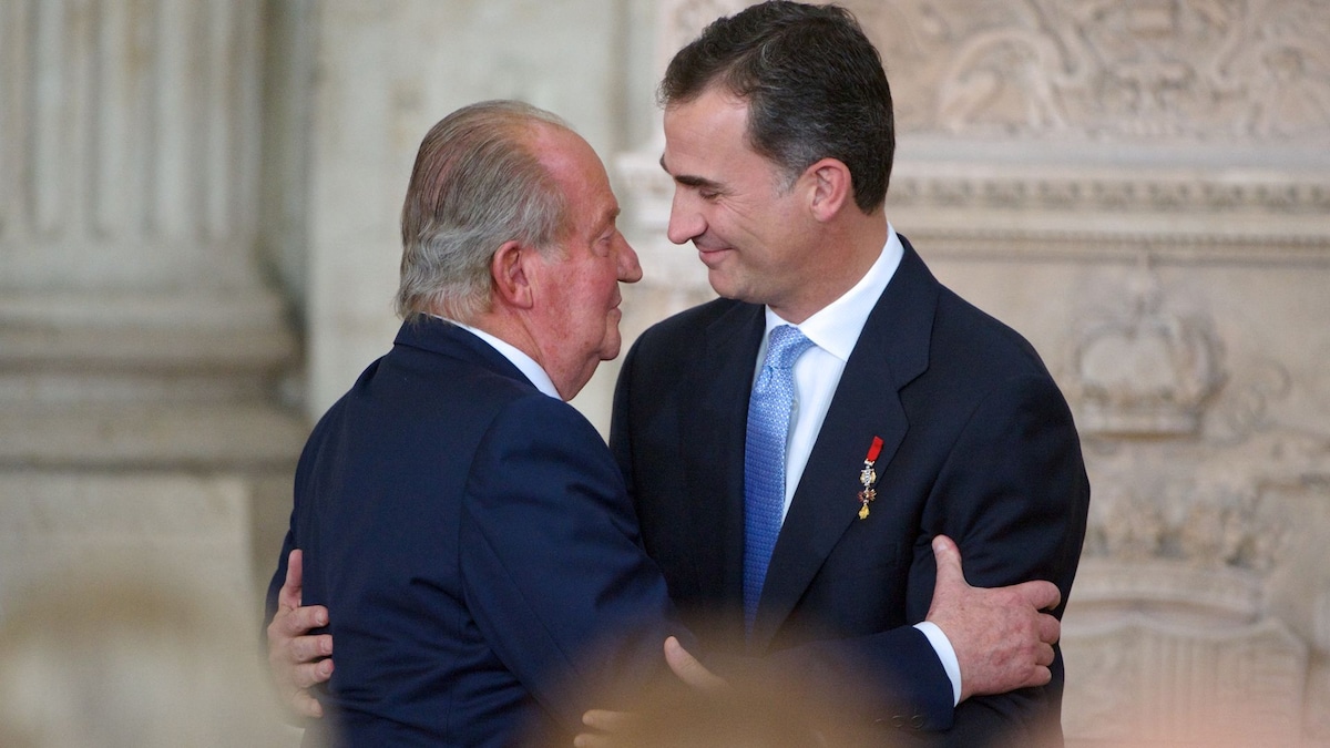 Juan Carlos dévoile la dernière discussion avec Felipe VI : “Où vas-tu, chef ?”
