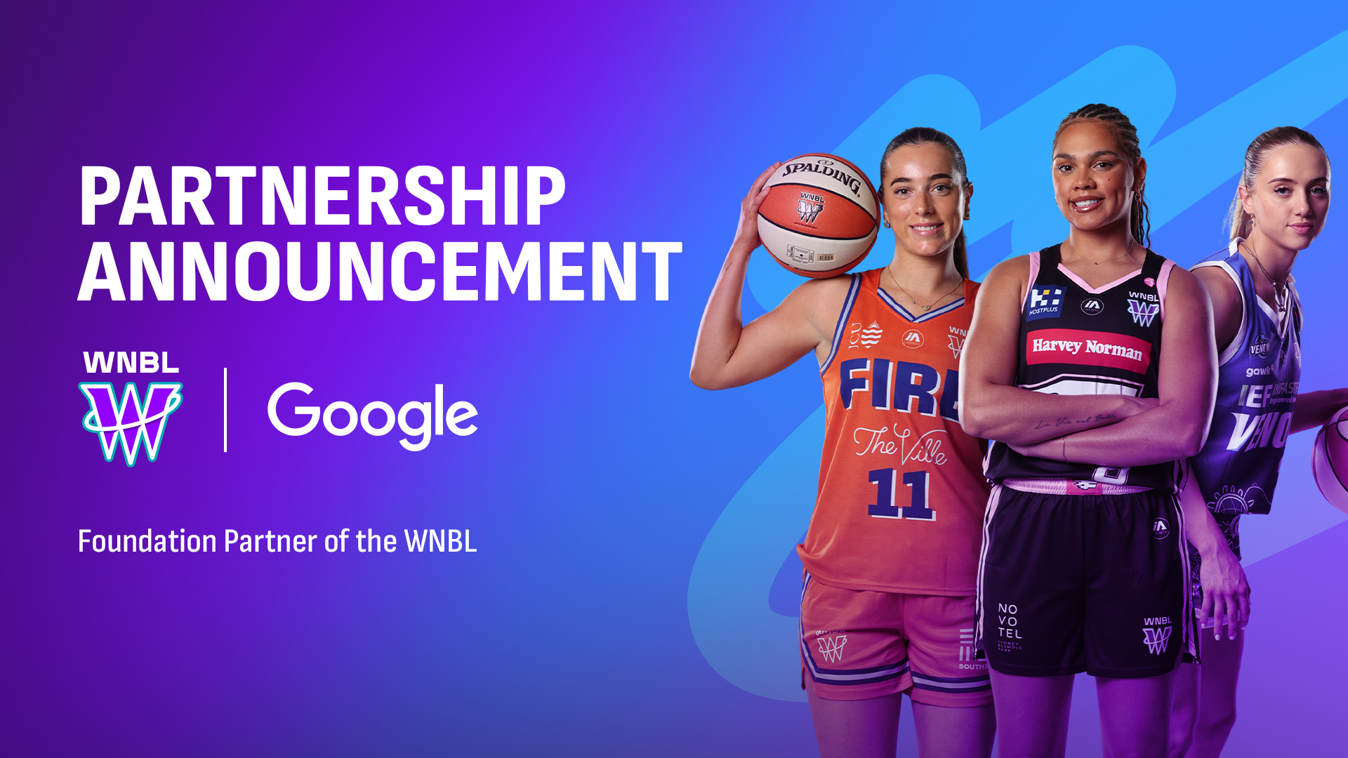 Google et YouTube s’associent à la WNBL !