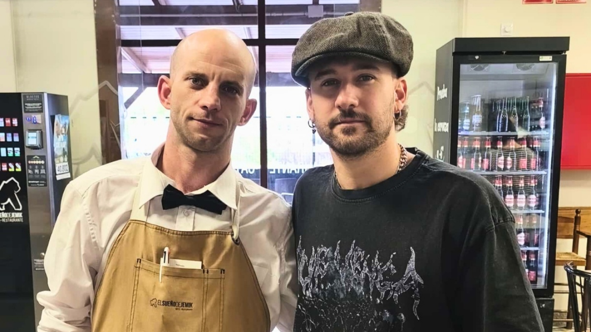 Dani Fernández réchauffe un restaurant d’Albacete avec sa présence chaleureuse