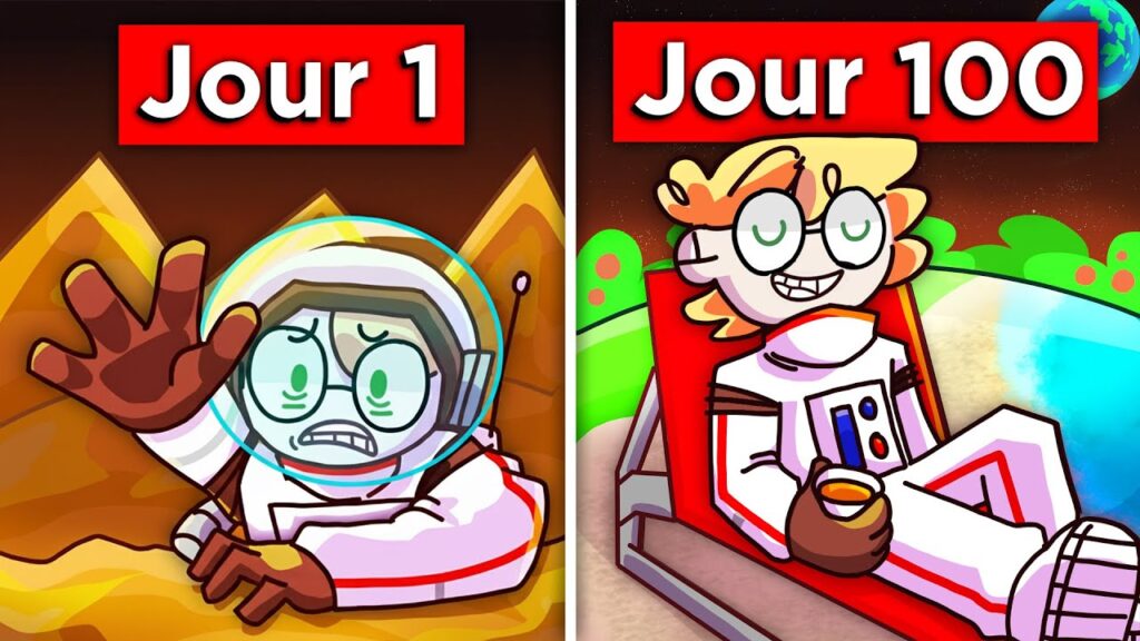 100 Jours pour Créer une Planète : Découvrez les Résultats Étonnants !