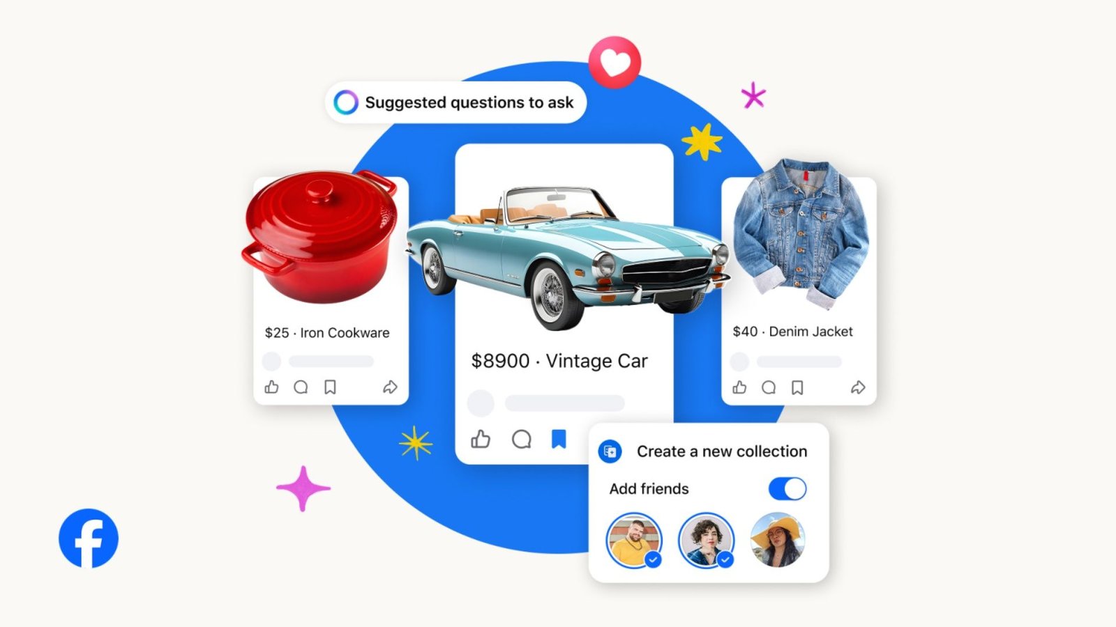 Le Marketplace de Facebook se réinvente avec l’IA pour devenir plus collaboratif !
