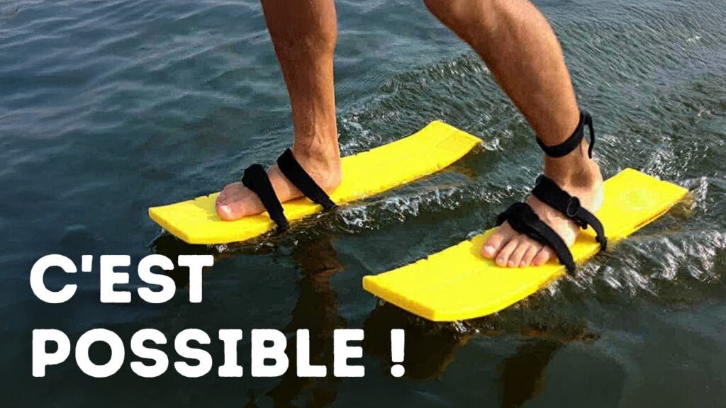 Découvrez la technologie qui rend l'impossible possible : Marchez sur l'eau !