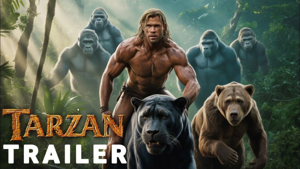 Découvrez le Premier Trailer Époustouflant de TARZAN (2026) avec Chris Hemsworth ! 🚀 | Concept Génial de l'IA