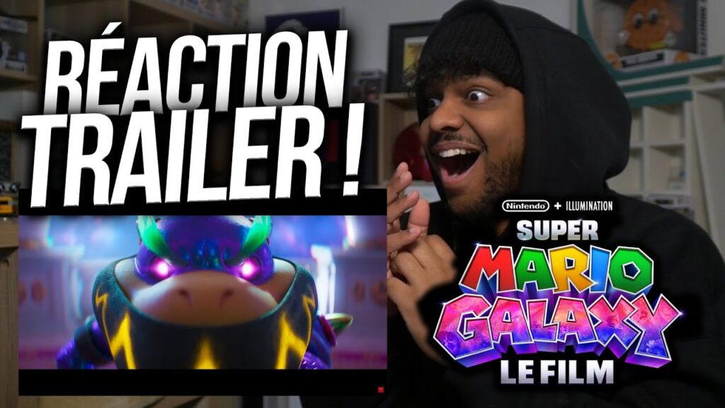 Découvrez notre EXPLOSIVE RÉACTION au TRAILER du FILM SUPER MARIO GALAXY !