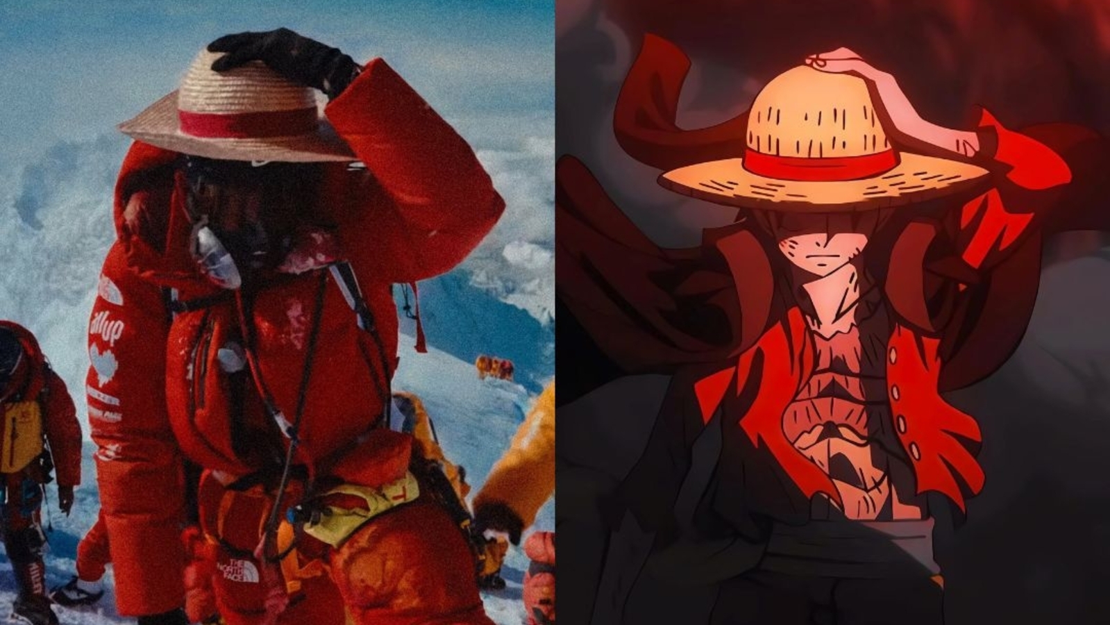 Effet One Piece : Un YouTuber français grimpe l’Everest avec le chapeau de Luffy !