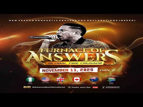 FLAMMES DE RÉVÉLATIONS - CROISADE MONDIALE DU FEU [JOUR 2] || NSPPD || 11 NOVEMBRE 2025