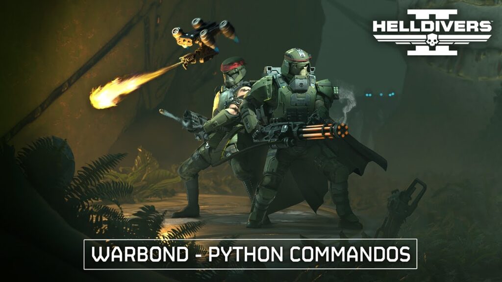 Helldivers 2 : Plongez dans l'Action avec le Trailer Épique de Python Commandos!
