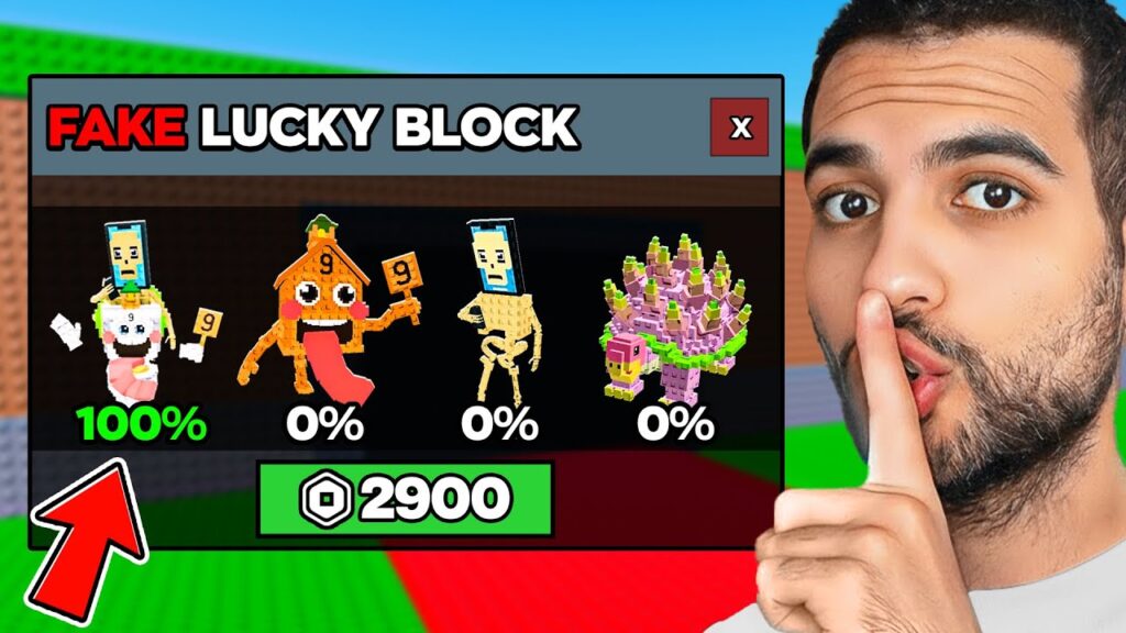 Incroyable ! J'ai Battu JEANFILS en Trichant dans un Duel Épique de Lucky Block !
