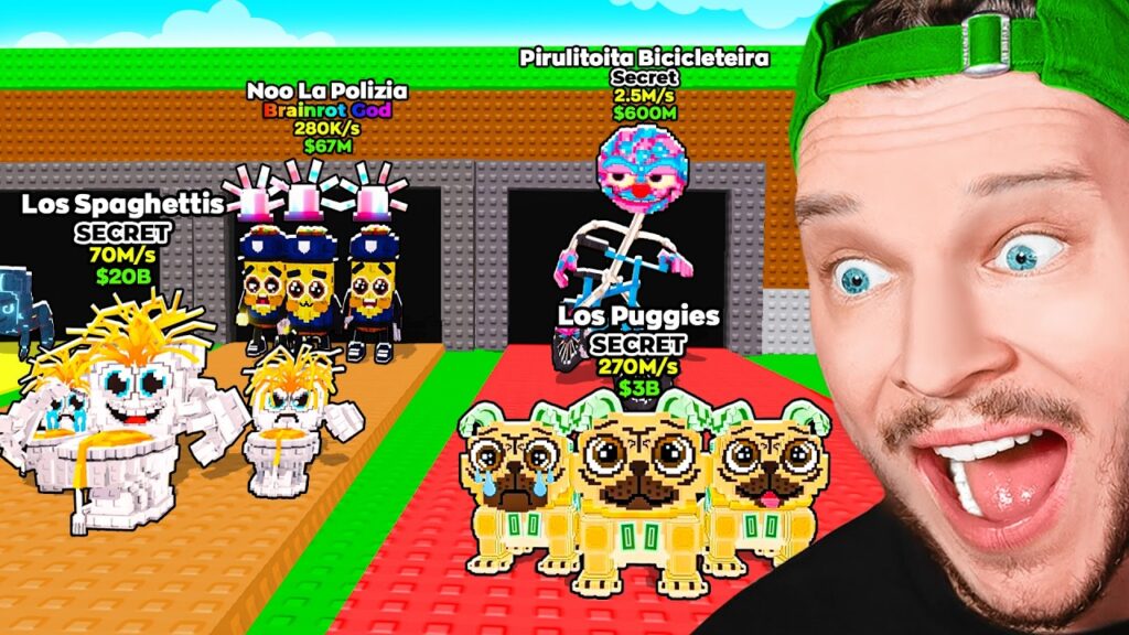 J'ai Dérobé les 10 Nouveaux Brainrots sur le Triple Tapis ! Découvrez Comment !