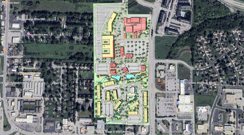 Le Maire de Belton présente un projet audacieux : 600 maisons et un quartier de loisirs !