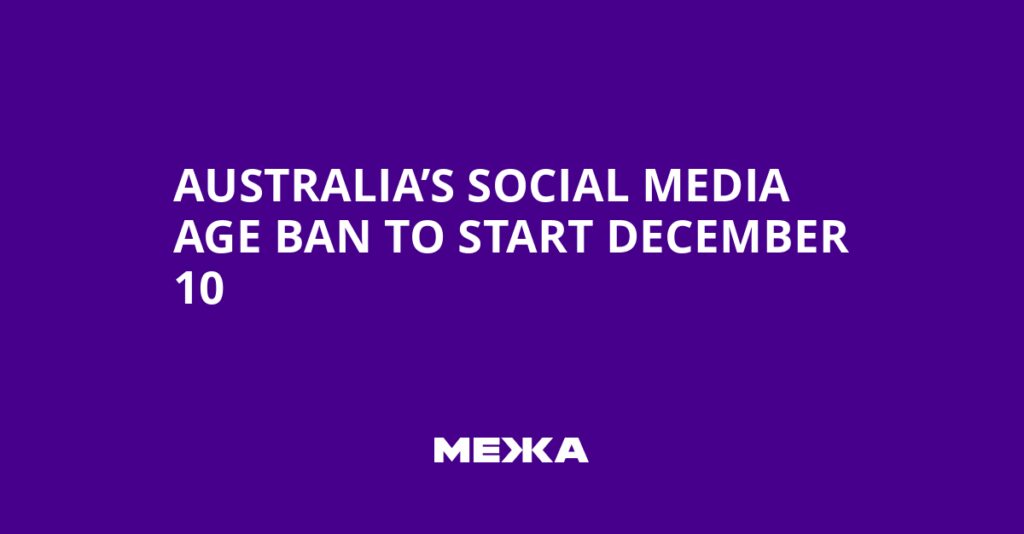 L'interdiction d'âge sur les réseaux sociaux en Australie entre en vigueur le 10 décembre !