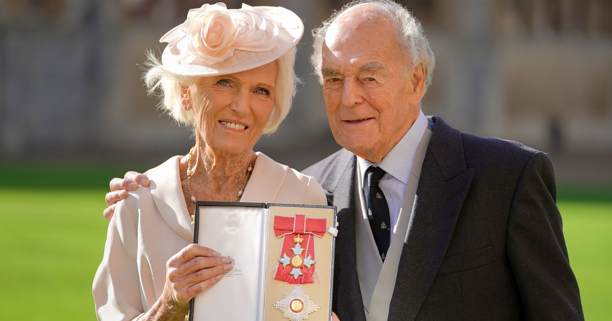 Mary Berry révèle que son mari de 60 ans préfère les recettes d’un autre chef