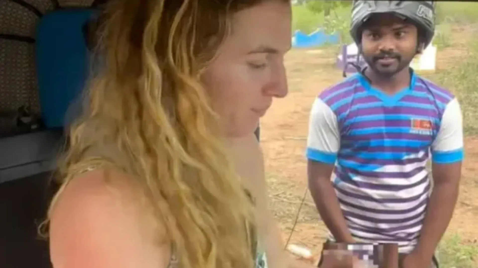 Moment glaçant : un homme se dévoile à une influenceuse et lui demande d’avoir des relations sexuelles lors de son voyage en tuk-tuk au Sri Lanka, laissant la touriste horrifiée.
