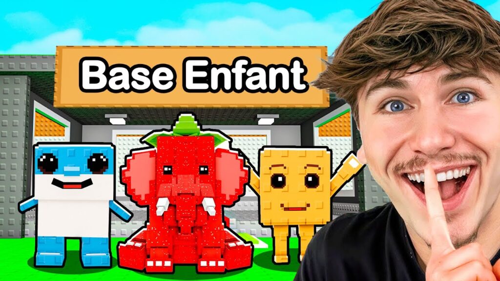 PLONGÉE INTERDITE : J'ai Infiltré un Serveur Enfants sur Steal A Brainrot!