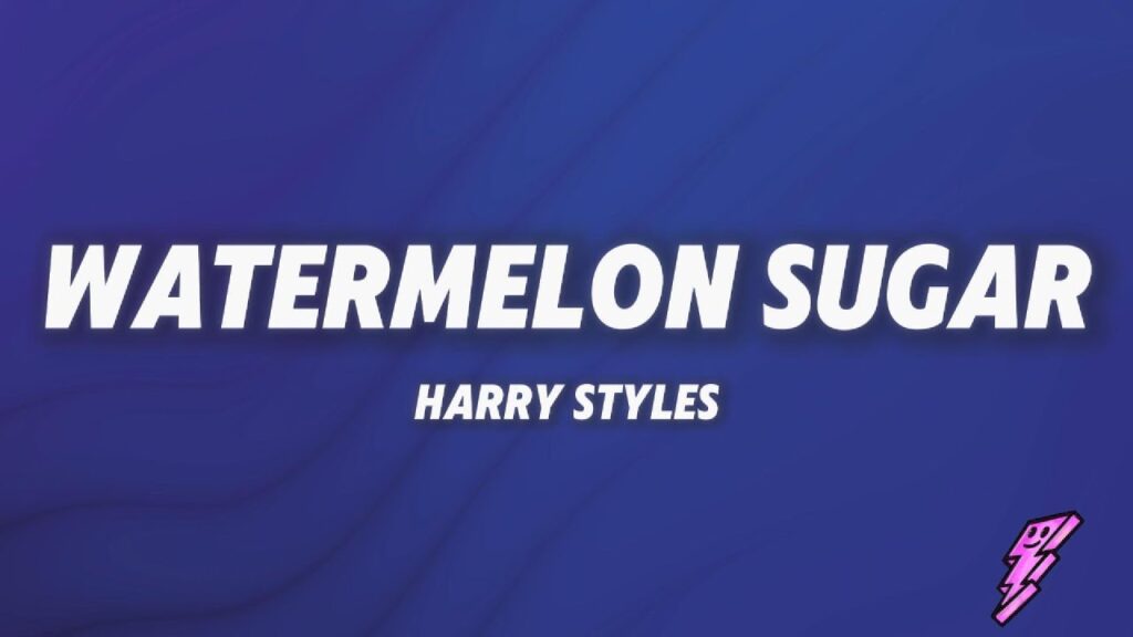 Plongez dans l'Été avec Harry Styles - Paroles de 'Watermelon Sugar'!