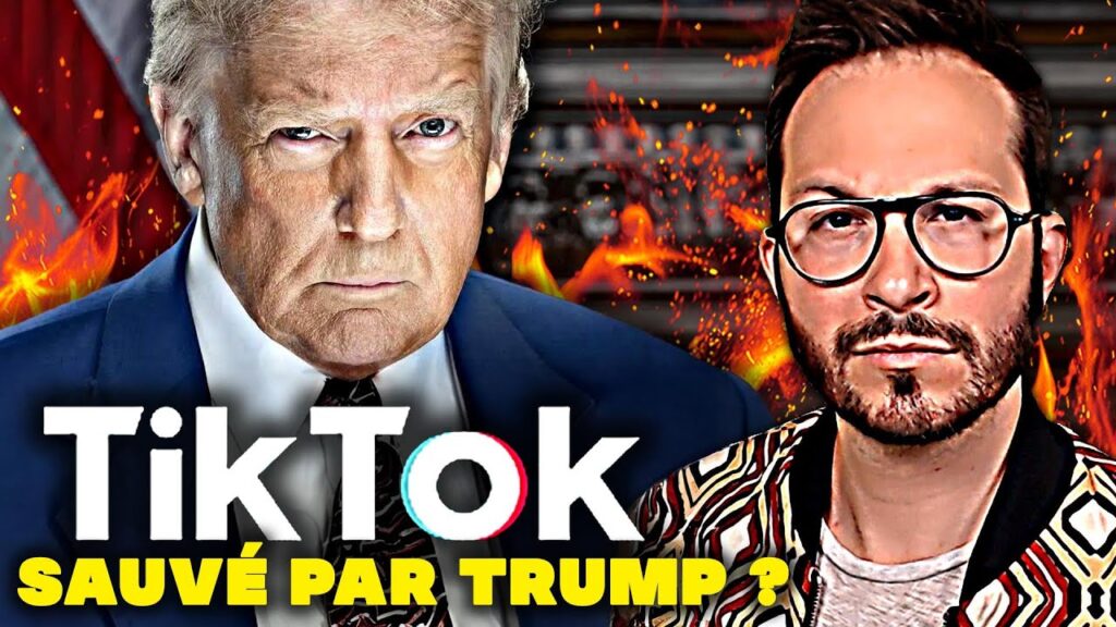 🚨 TikTok MENACÉ aux États-Unis : Donald Trump entre en scène pour sauver le réseau social chinois !