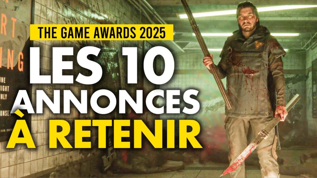 GAME AWARDS 2025 : Les 10 ANNONCES CHOC à ne pas manquer ! 🔥 Tomb Raider Remake, Star Wars, Control 2 et plus encore !