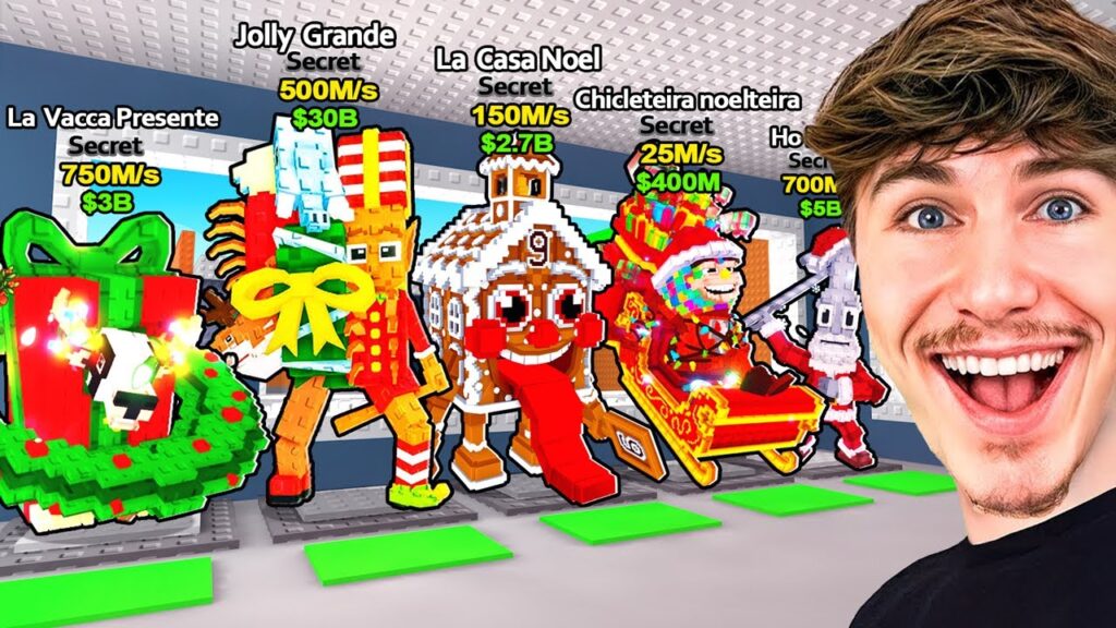 J'ai Dérobé les 20 Brainrots de Noël : Préparez-vous à l'Inattendu ! 🎄✨
