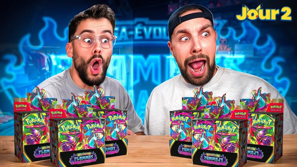 Jour 2 : 216 Boosters Pokémon ME02 avec Lebouseuh - La chance incroyable ! 🎉