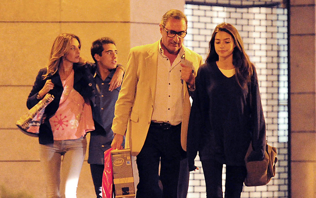 Carlos Herrera, Mariló Montero et leurs enfants