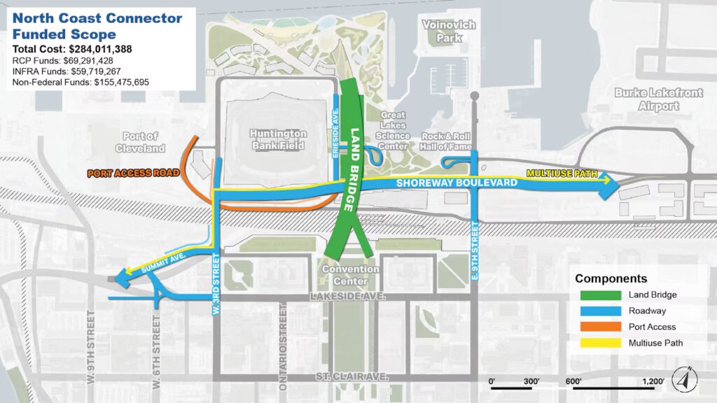 Propositions pour le front de mer de Cleveland : divertissement, terrain de soccer et logements novateurs