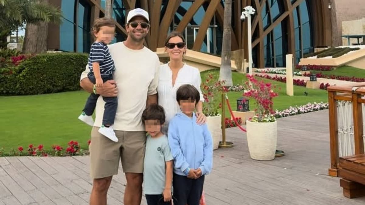Tennis, plage et câlins avant l’arrivée de leur quatrième fille