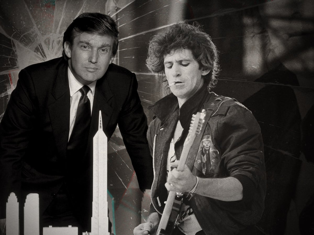 The Rolling Stones, Trump et un face-à-face dans les coulisses