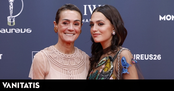 Un insoupçonné moment avec sa fille, Sol Villarrubí, quatre mois après la perte de son mari