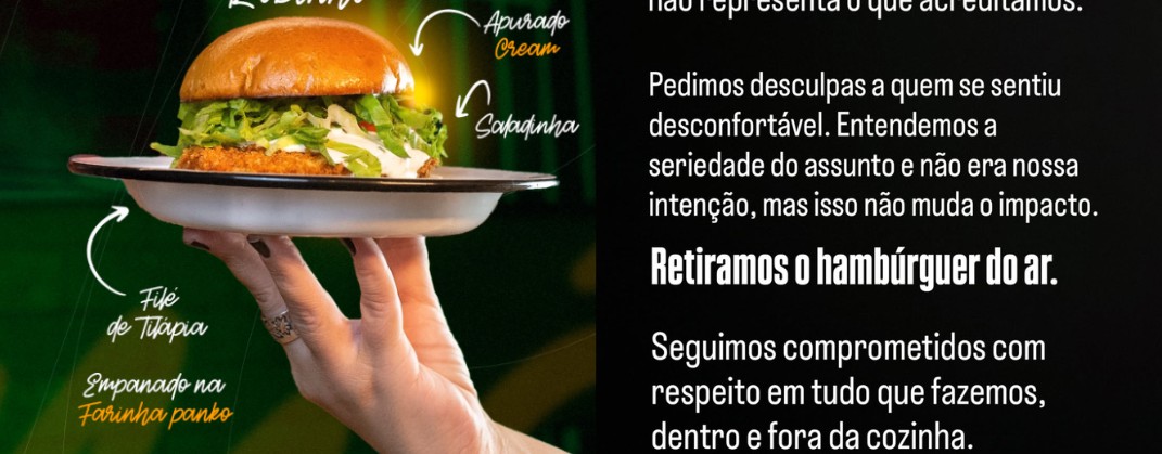 Une hamburgerserie se défend après la controverse sur son burger saisonnier !