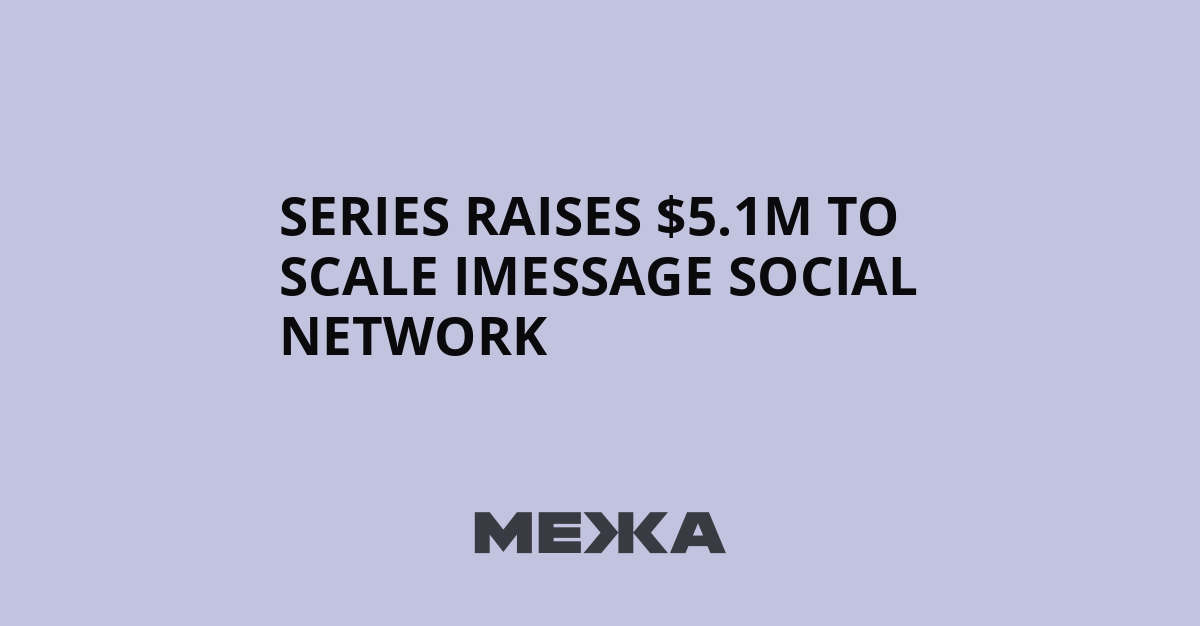 Une levée de fonds de 5,1 millions de dollars pour propulser un réseau social sur iMessage !