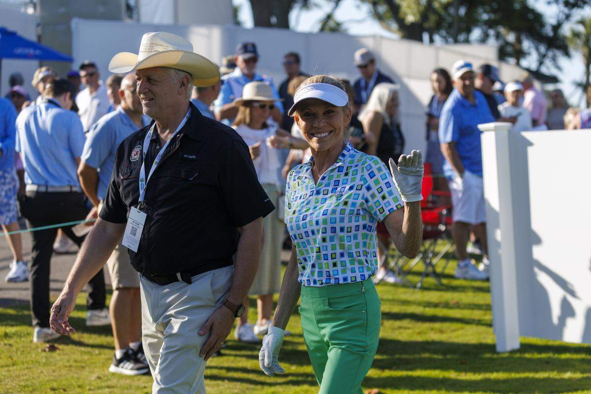 Célébrités et golfeurs s’affrontent au tournoi PGA de Myrtle Beach