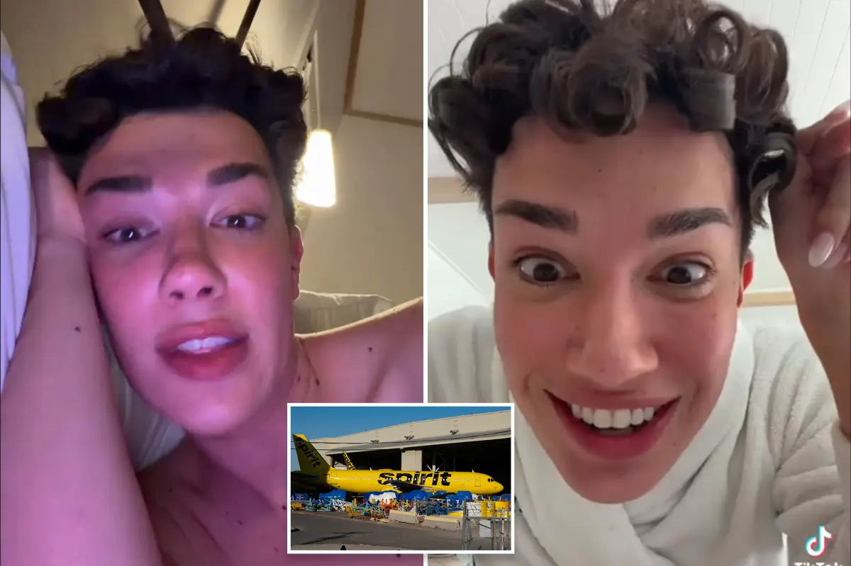 James Charles s’en prend violemment à un membre du personnel de Spirit Airlines, le qualifiant de paresseux !