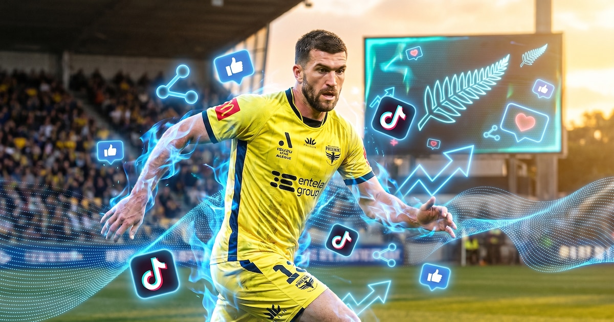 Tim Payne, le footballeur néo-zélandais devenu une star des réseaux sociaux grâce à une tendance inattendue
